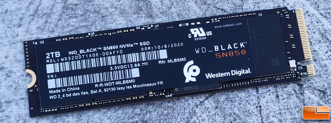 Wd Black Sn850 2tb Pcie Gen4 Nvme Ssd Review Legit Reviews Wd Black Sn850 Take Performance To The Next Level