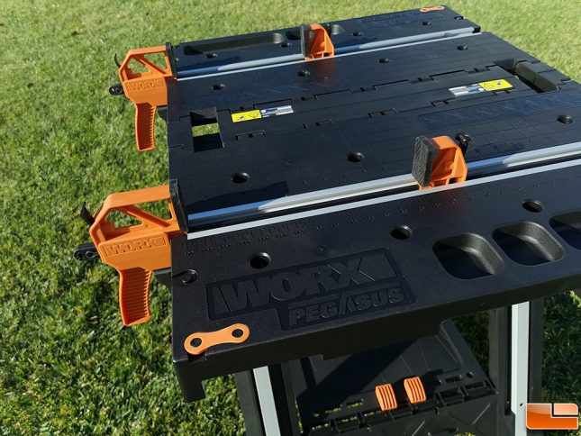 WORX Pegasus WX501 Portable Worktable Clamps