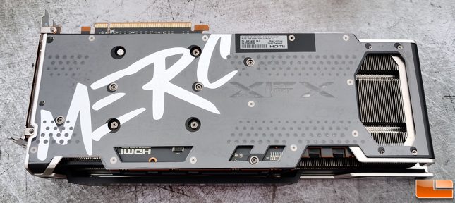 XFX Speedster MERC319 Radeon RX 6800 XT Back