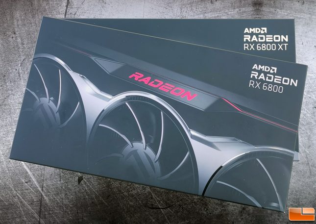 AMD Big Navi Cards Arrive - Radeon RX 6800 XT and 6800