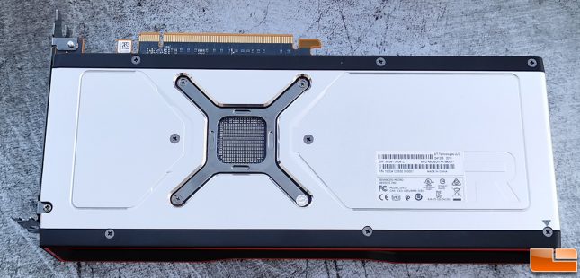 AMD Radeon RX 6800 XT Backplate