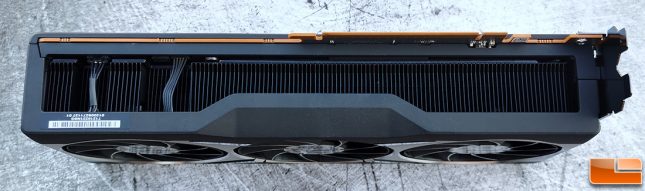 AMD Radeon RX 6800 XT Video Card Bottom