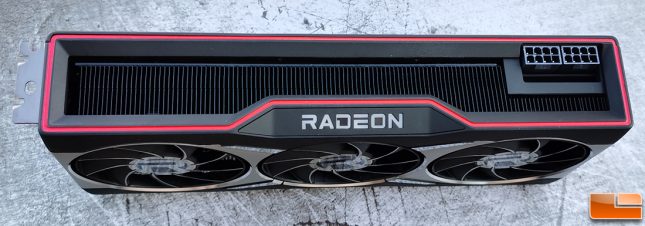 AMD Radeon RX 6800 XT Video Card Top