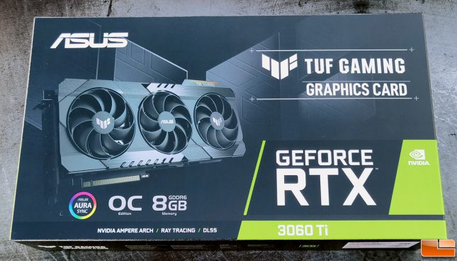 ASUS TUF Gaming GeForce RTX 3060 Ti Graphics Card