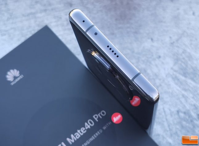 Huawei Mate 40 Pro Top