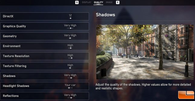 Watch Dogs Legion Very High Image Quality Settings