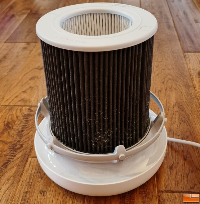Molekule Air Mini+ Air Cleaner PECO Filter After Nearly 6 Months Use