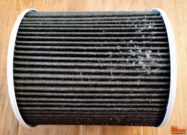 Molekule Air Mini+ Air Cleaner PECO Filter After Nearly 6 Months Use