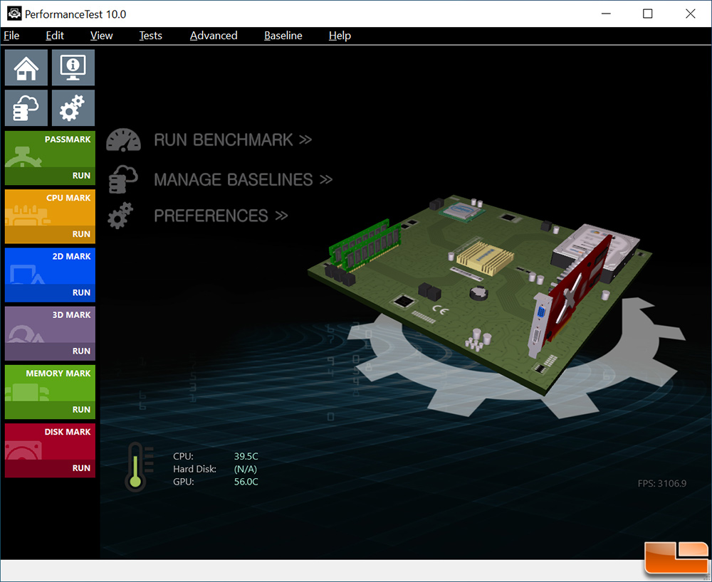 Passmark Performancetest 10 Run On 12 Graphics Cards Legit Reviews