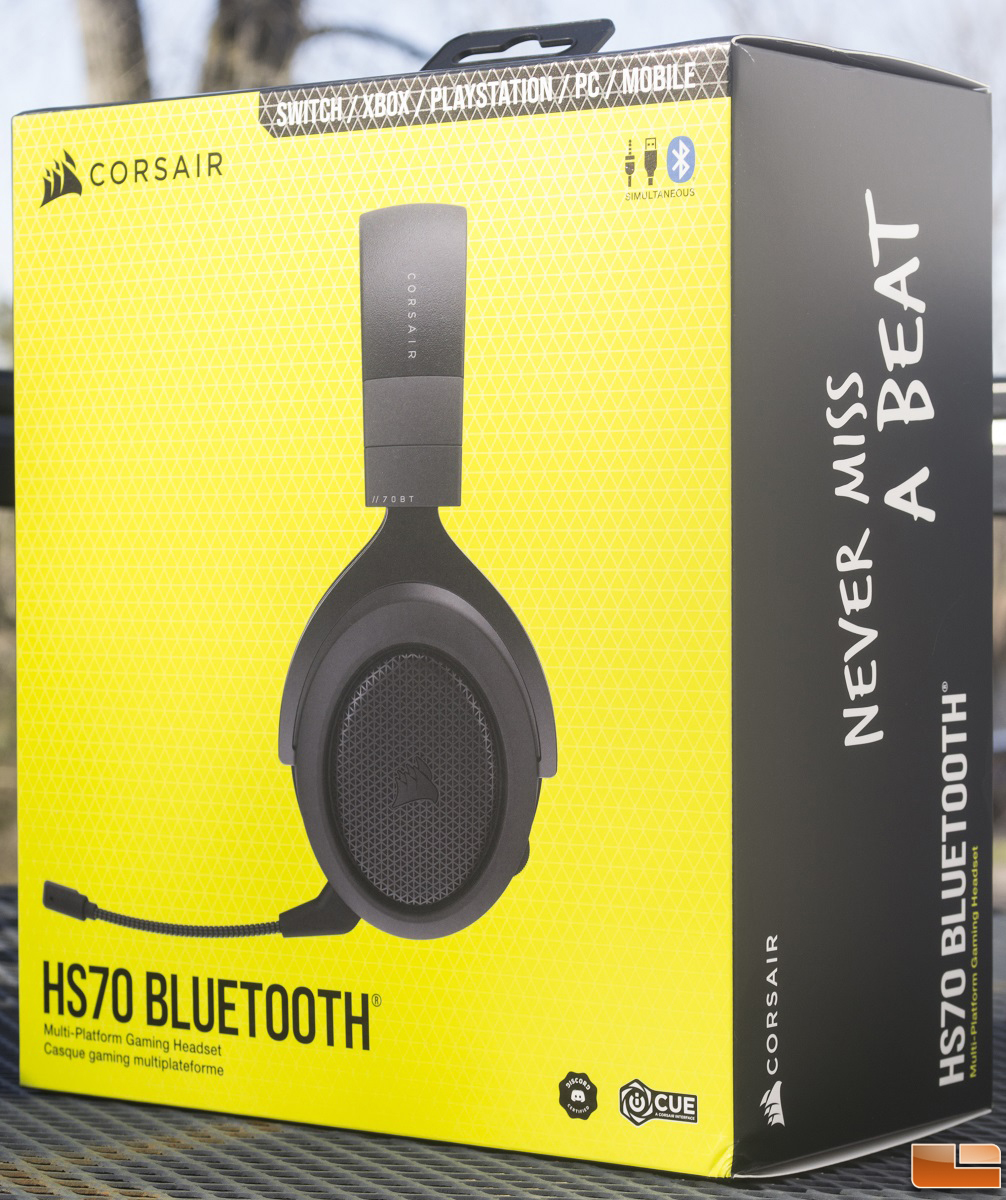 udstrømning I særdeleshed bue Corsair HS70 Bluetooth Gaming Headset Review - Legit Reviews