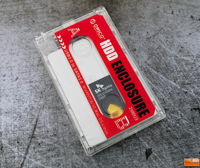 ORICO Cassette Tape Drive Enclosure 2580U3