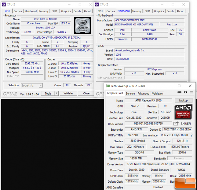 AMD SAM on Intel Z490 Motherboard