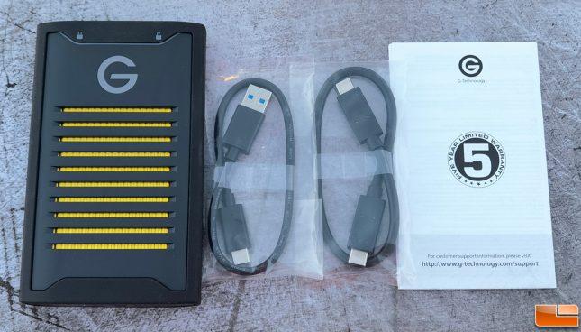 G-Technology ArmorLock Encrypted Portable NVMe SSD Accessories