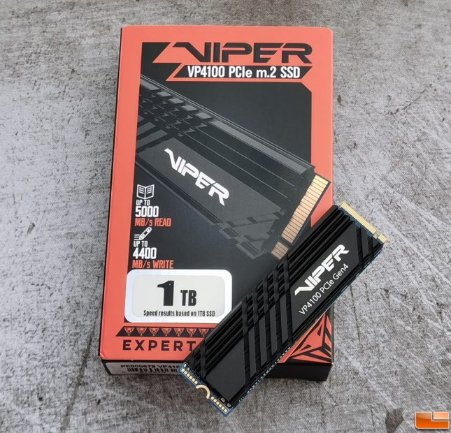 Patriot Viper VP4100 1TB NVMe Gen4 SSD