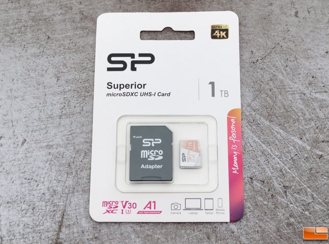 Silicon Power 1TB microSDXC Memory Card