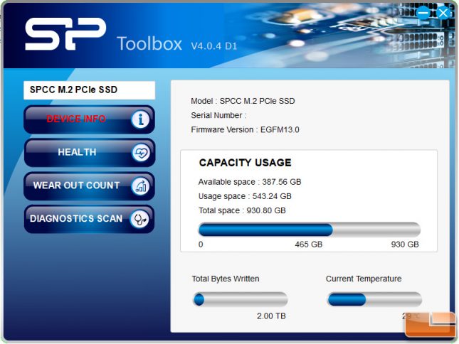 Silicon Power SSD Toolbox v4