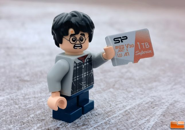 SiliconPower 1TB microSDXC Card With Harry Potter Lego