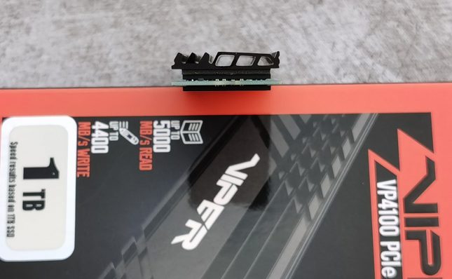 Patriot Viper VP4100 1TB NVMe SSD Heastsink