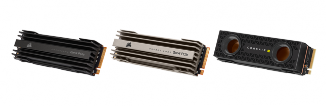 Corsair MP600 CORE NVMe SSDs