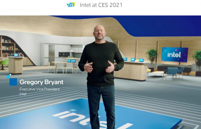 Gregory Bryant Intel CES 2021