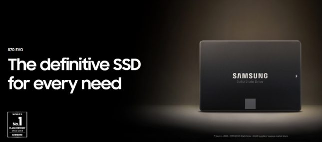 Samsung 870 EVO SSD