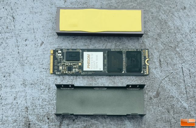 Corsair MP600 CORE 1TB NVMe SSD Heatsink Layers