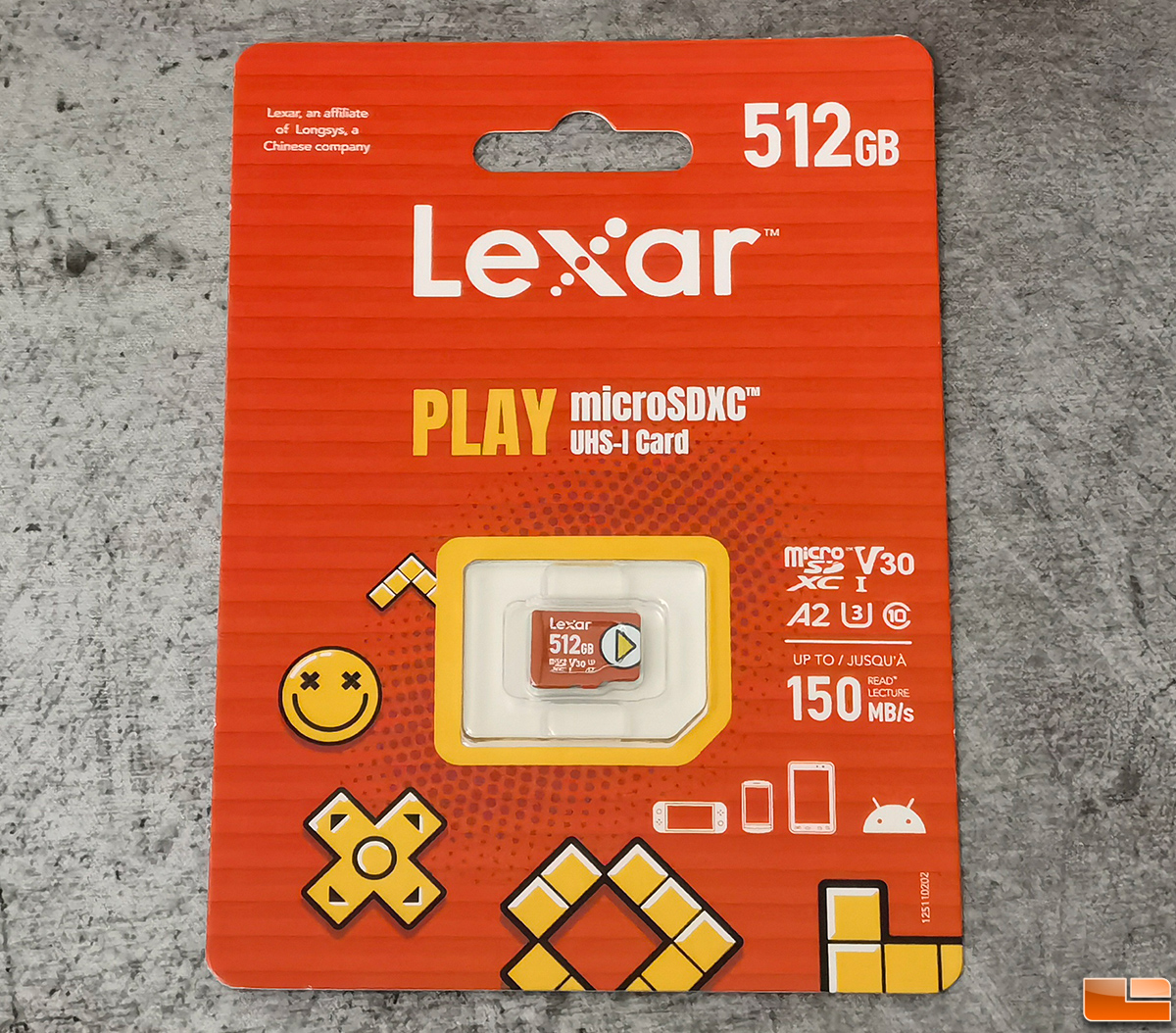 Lexar PLAY microSDXC 512GB Memory Card Review - Legit Reviews