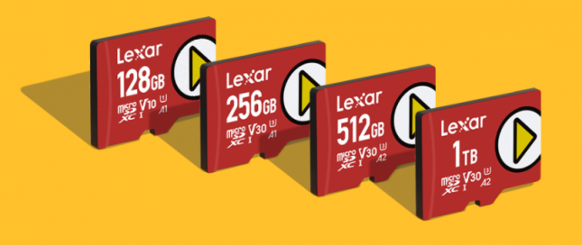 Lexar Play MicroSDXC Memory Cards