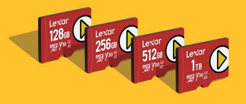 LMSPLAY512G-BNNNG, Carte SD 512 Go MicroSDXC