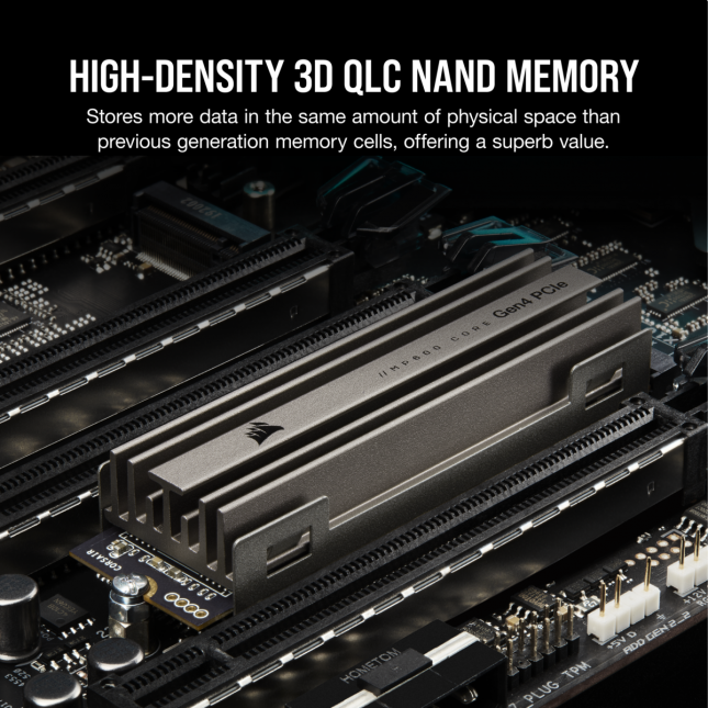 Corsair MP600 Core NVMe SSD with QLC NAND Flash