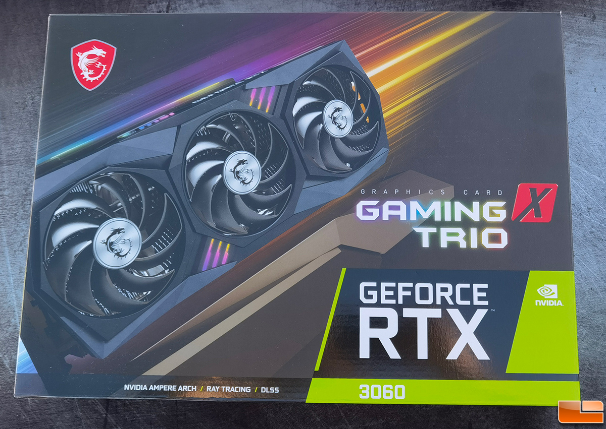 MSI GeForce RTX 3060 GAMING X TRIO Review - Legit Reviews