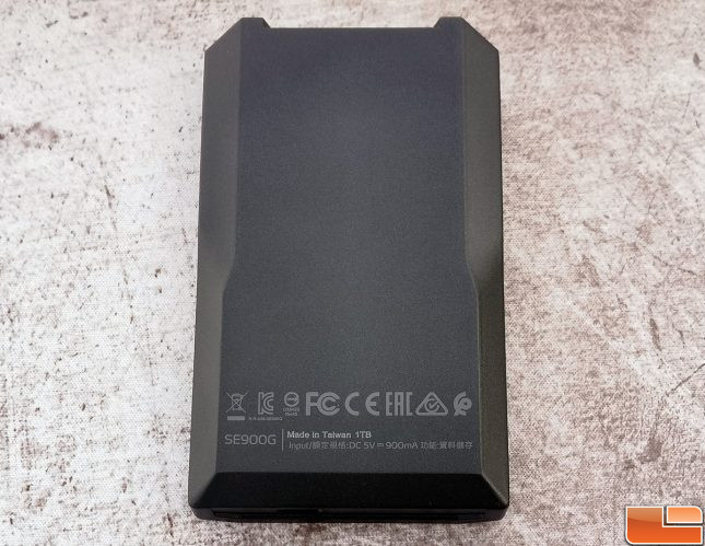 ADATA SE900G Portable NVMe SSD Back