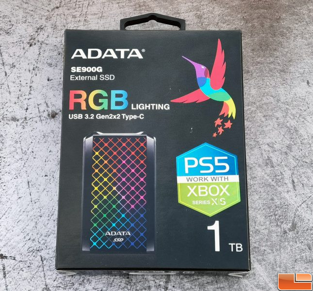 ADATA SE900G Portable NVMe SSD