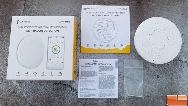 Airthings Wave Plus Air Monitor Accessories