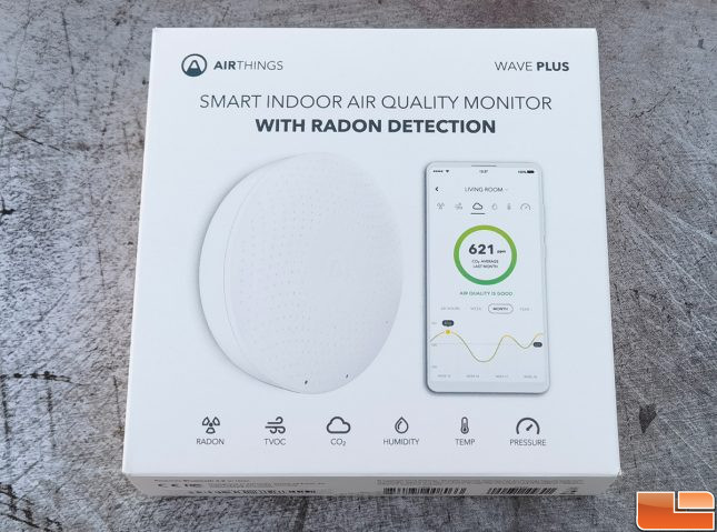 Airthings Wave Plus Air Quality Monitor