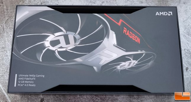 AMD Radeon RX 6700 XT Retail Box Slip Cover