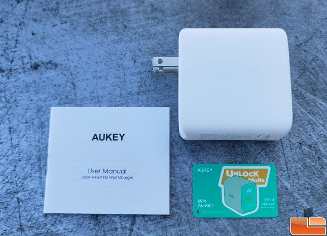 AUKEY PA-B7 100w 4-port PD Wall Charger Accessories