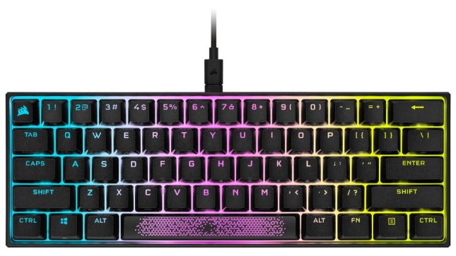 Corsair K65 RGB Mini stock