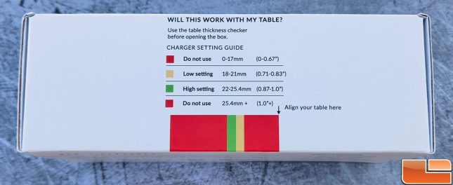 Kew Labs UTS1 Invisible Fast Wireless Charger Thickness Guide