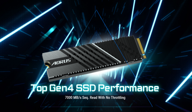 AORUS Gen4 7000s SSD