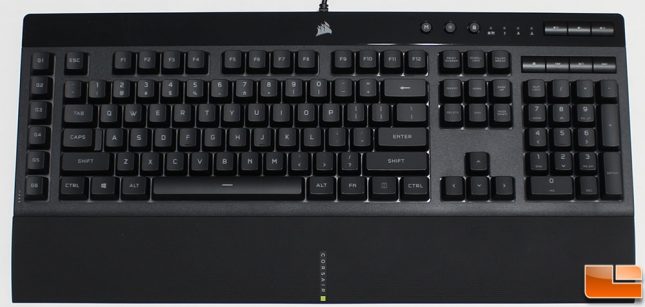 Corsair K55 RGB Pro XT Keyboard With Wrist Rest