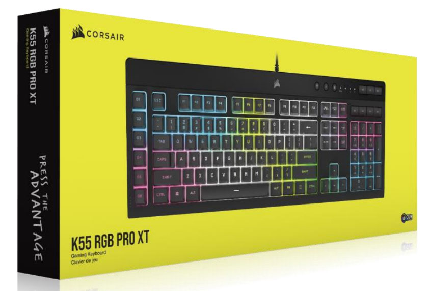  CORSAIR K55 RGB PRO-Dynamic RGB Backlighting - Six