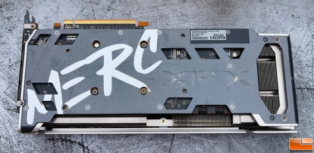 XFX Speedster MERC319 AMD Radeon RX 6700 XT Back