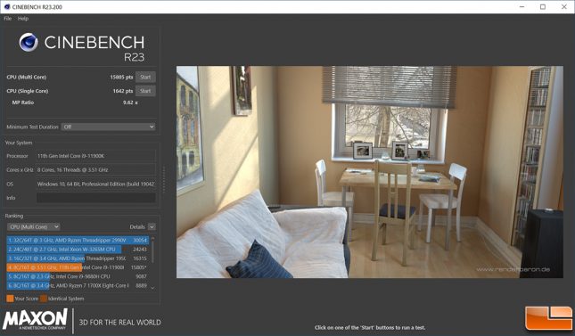 Cinebench R23.2 Benchmark