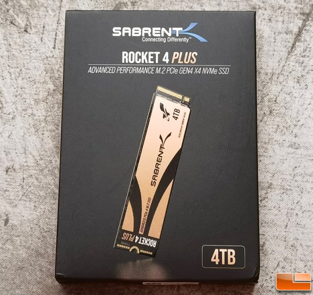 Sabrent Rocket 4 Plus 4TB Gen4 SSD