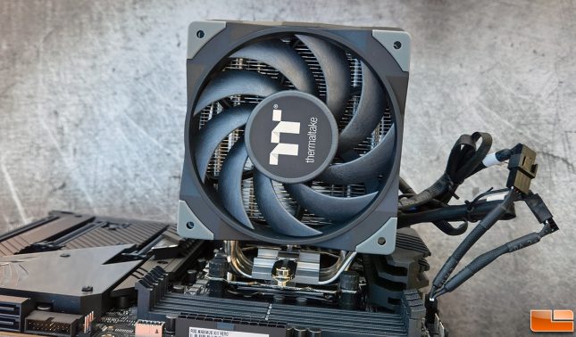 Thermaltake Toughair 510 CPU Cooler Installed