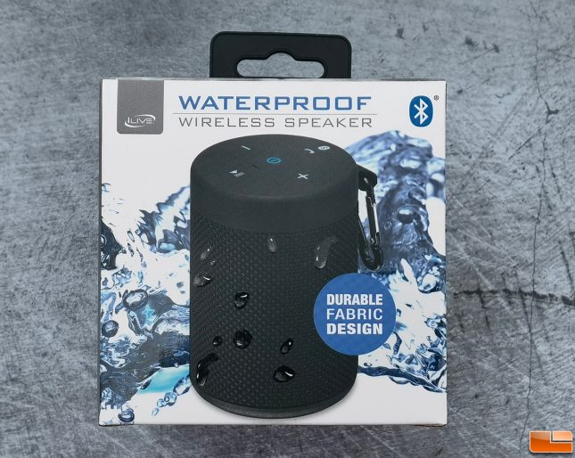 iLive Waterproof Bluetooth-Wireless Speaker ISBW108B