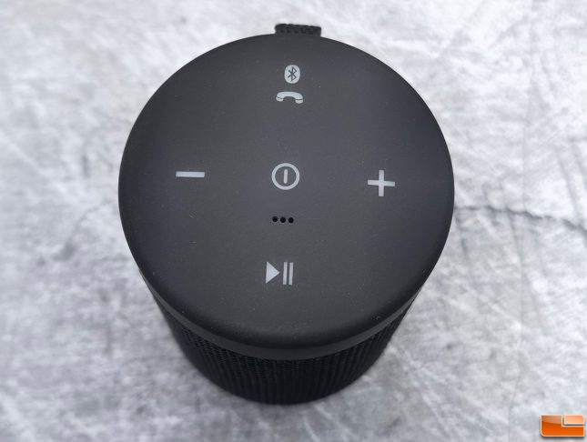 iLive Waterproof Bluetooth-Wireless Speaker ISBW108B Controls